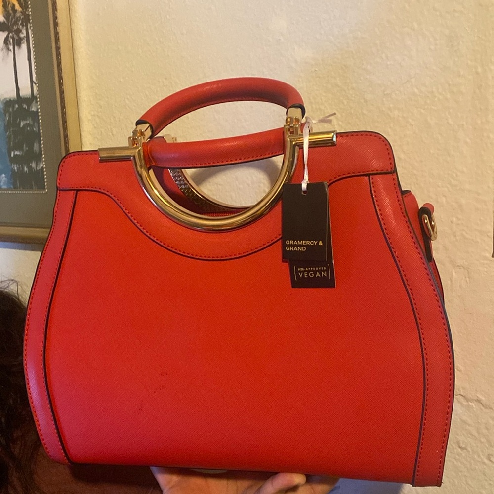 Red Vegan Gramercy & Grand Bag.